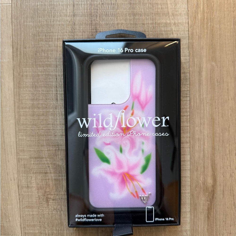 Wildflower iPhone 16 Pro Case